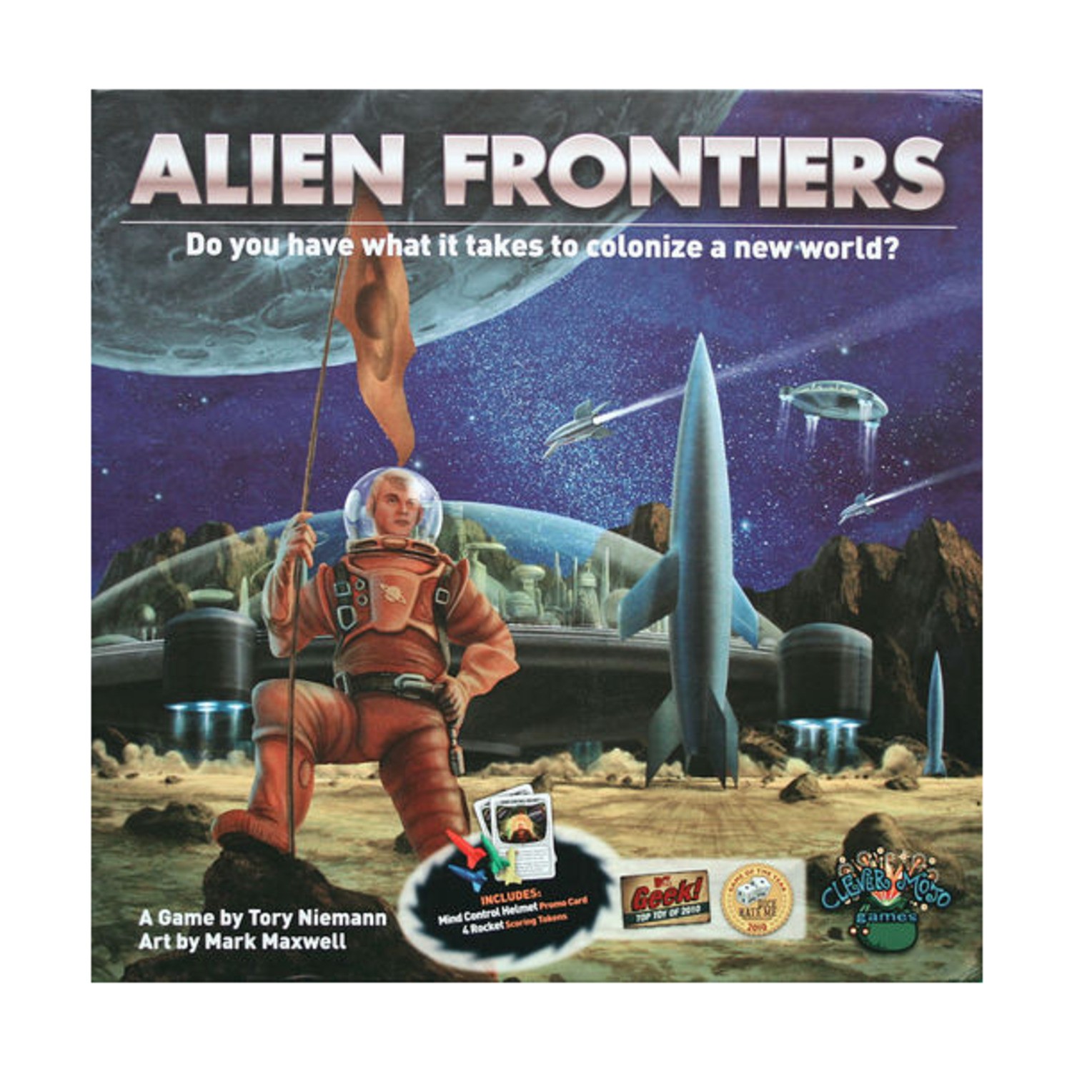 Clever Mojo Boardgame Alien Frontiers (3rd) Box VG+