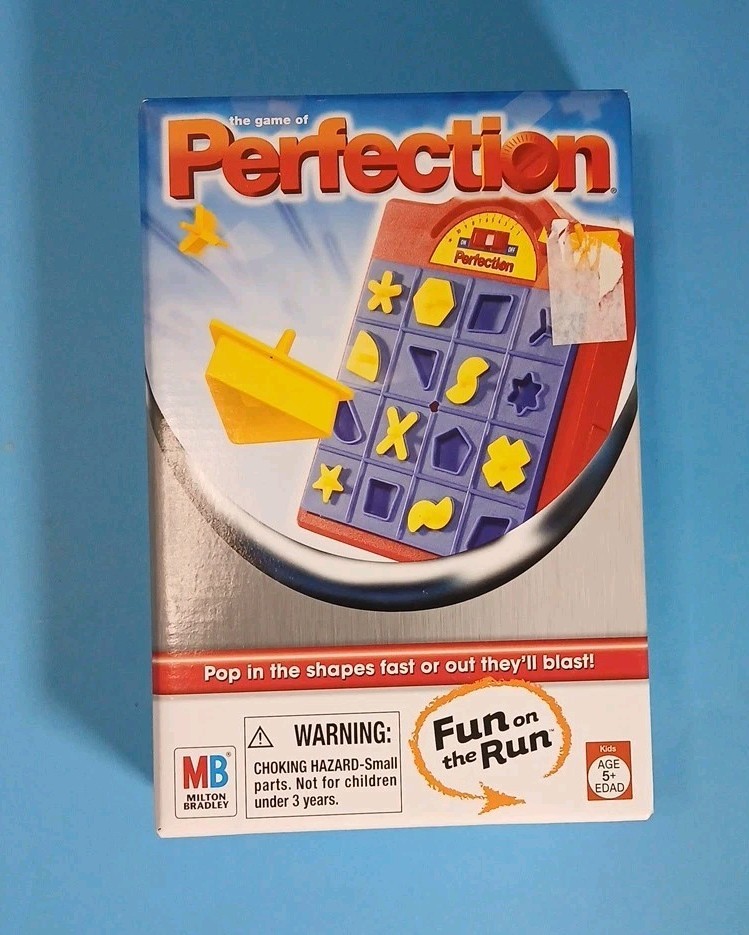 2005 Milton Bradley THE GAME OF PERFECTION Travel Size Game Complete New