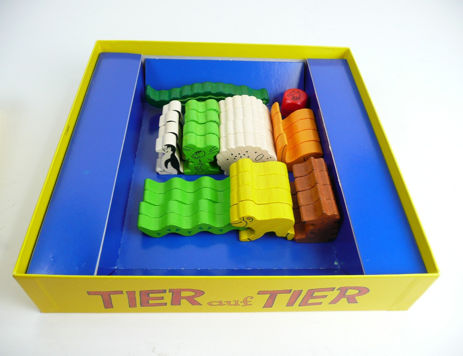 Tier auf Tier Animal Upon Animal Wood Balance Stacking Game Complete Toy Germany