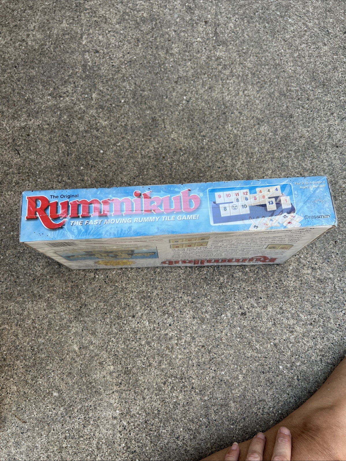 VTG. The Original Rummikub The Fast Moving Rummy Tile Game New Thicker Tiles New