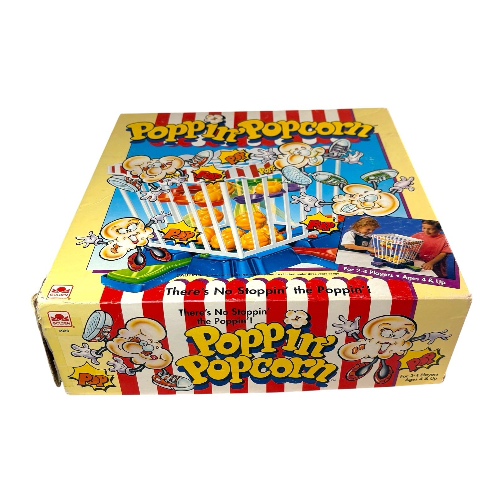 RARE “Poppin’ Popcorn” Game 1993 Vintage Golden Children Family Circus 90s HTF