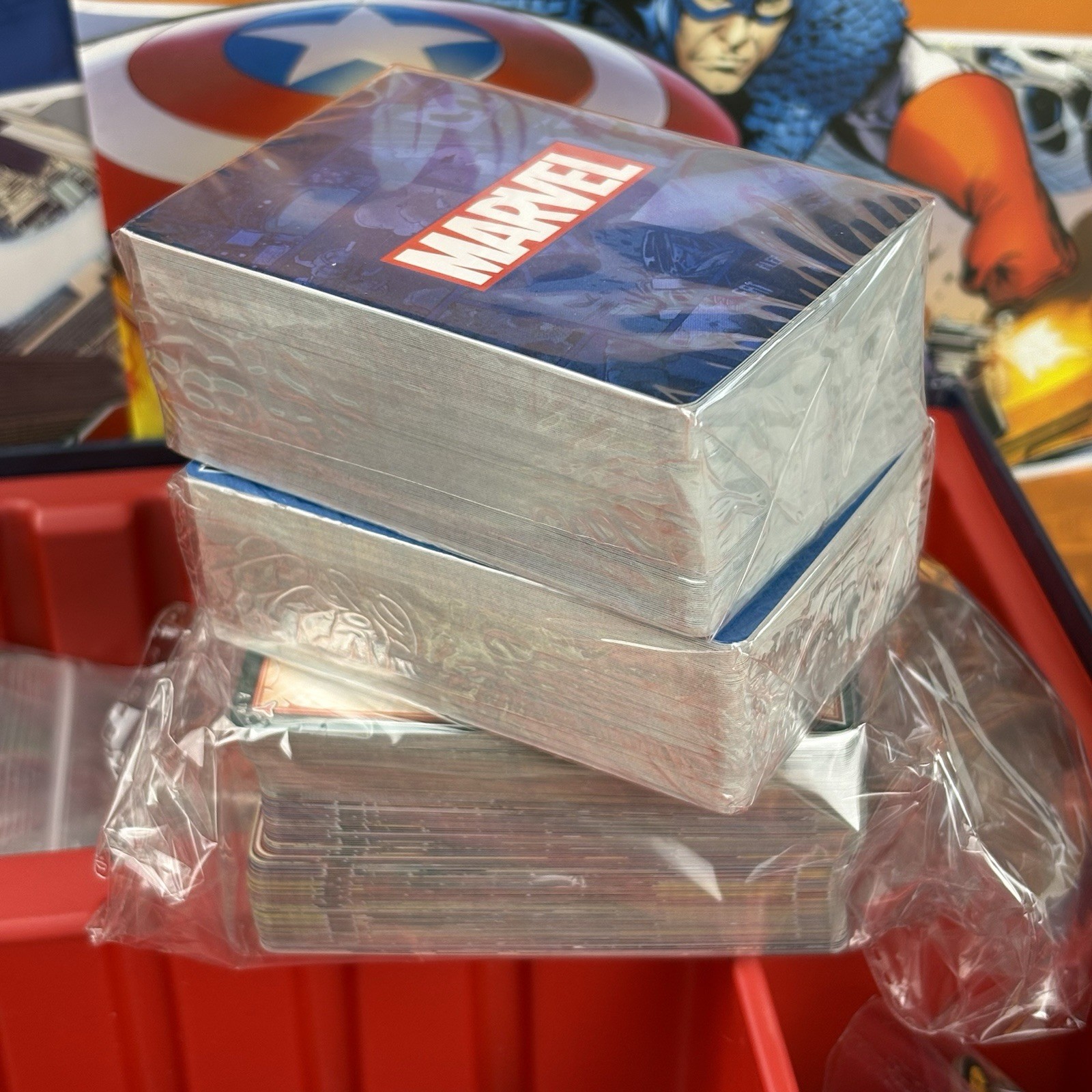 COMPLETE! Marvel Champions The Card Game MC01EN Board Core Set w/ Sealed Decks!