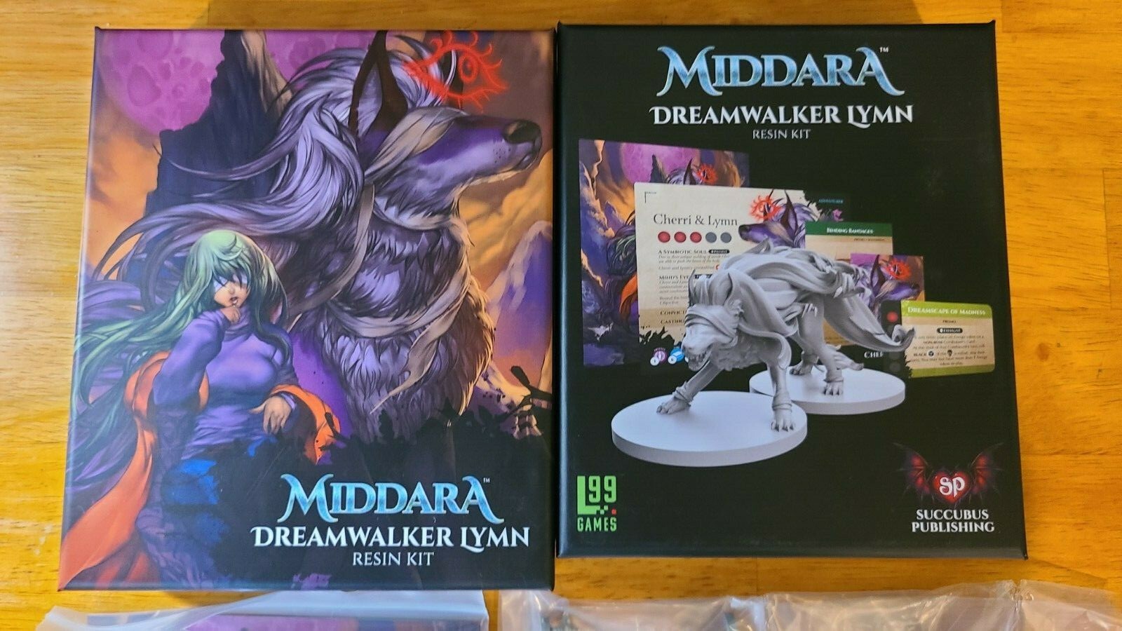Middara Unintentional Malum Dreamwalker Lymn Resin Kit by Succubus Publishing