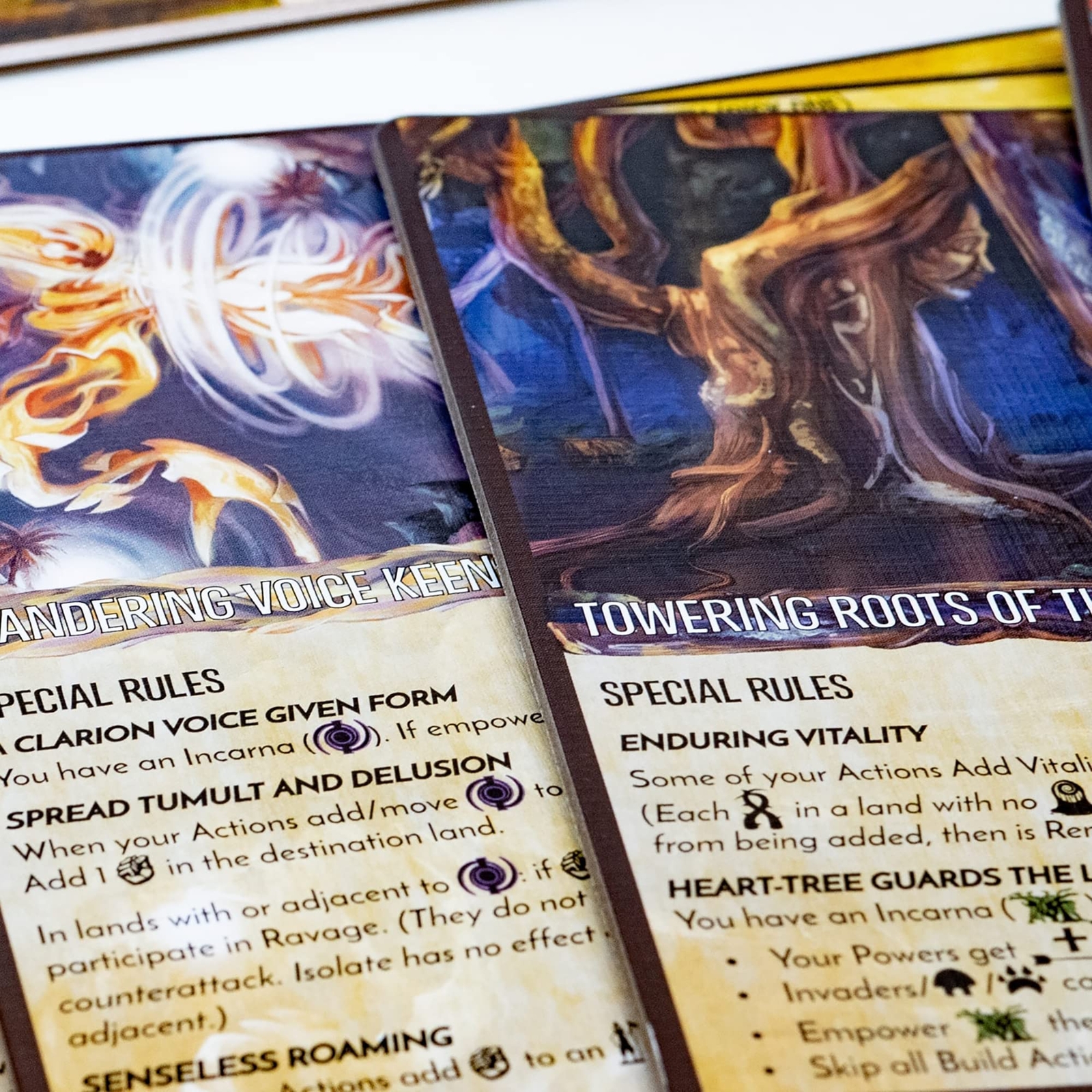 Spirit Island Nature Incarnate Expansion Cooperative Board Game Adventure