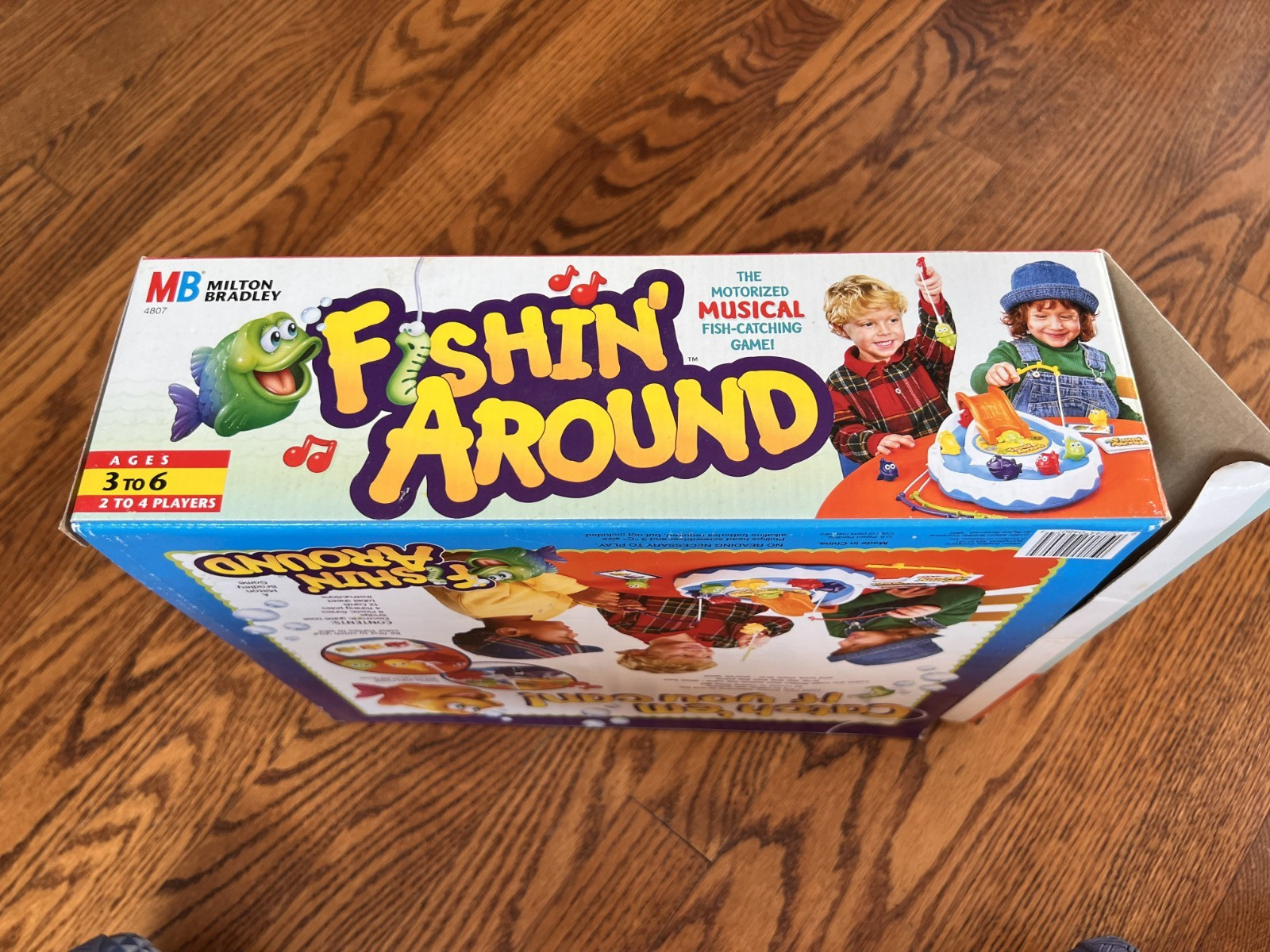 VTG 1997 Fishin’ Around Game Milton Bradley 100% COMPLETE! Works!
