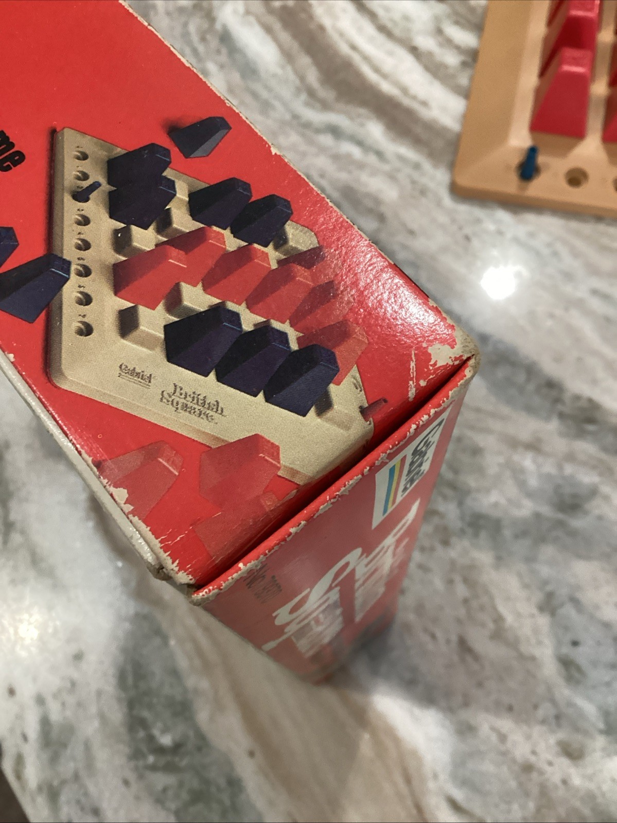 British Square Strategy Board Game/Gabriel/complete vintage