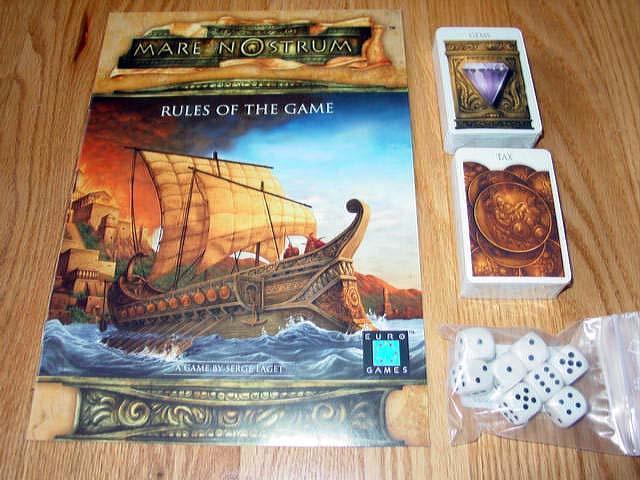 Euro Games – MARE NOSTRUM – Build the Wonders of the World and more – ExNrMt
