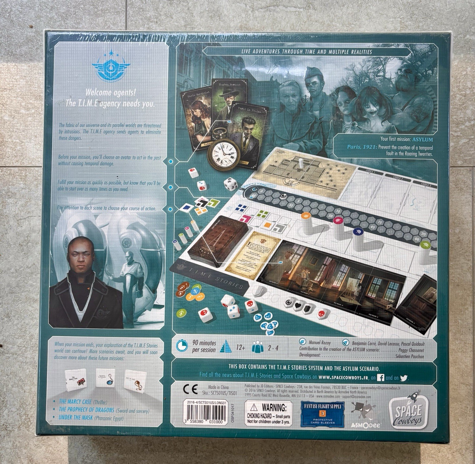 (C926) Brand New Sealed TIME Stories Board Game
