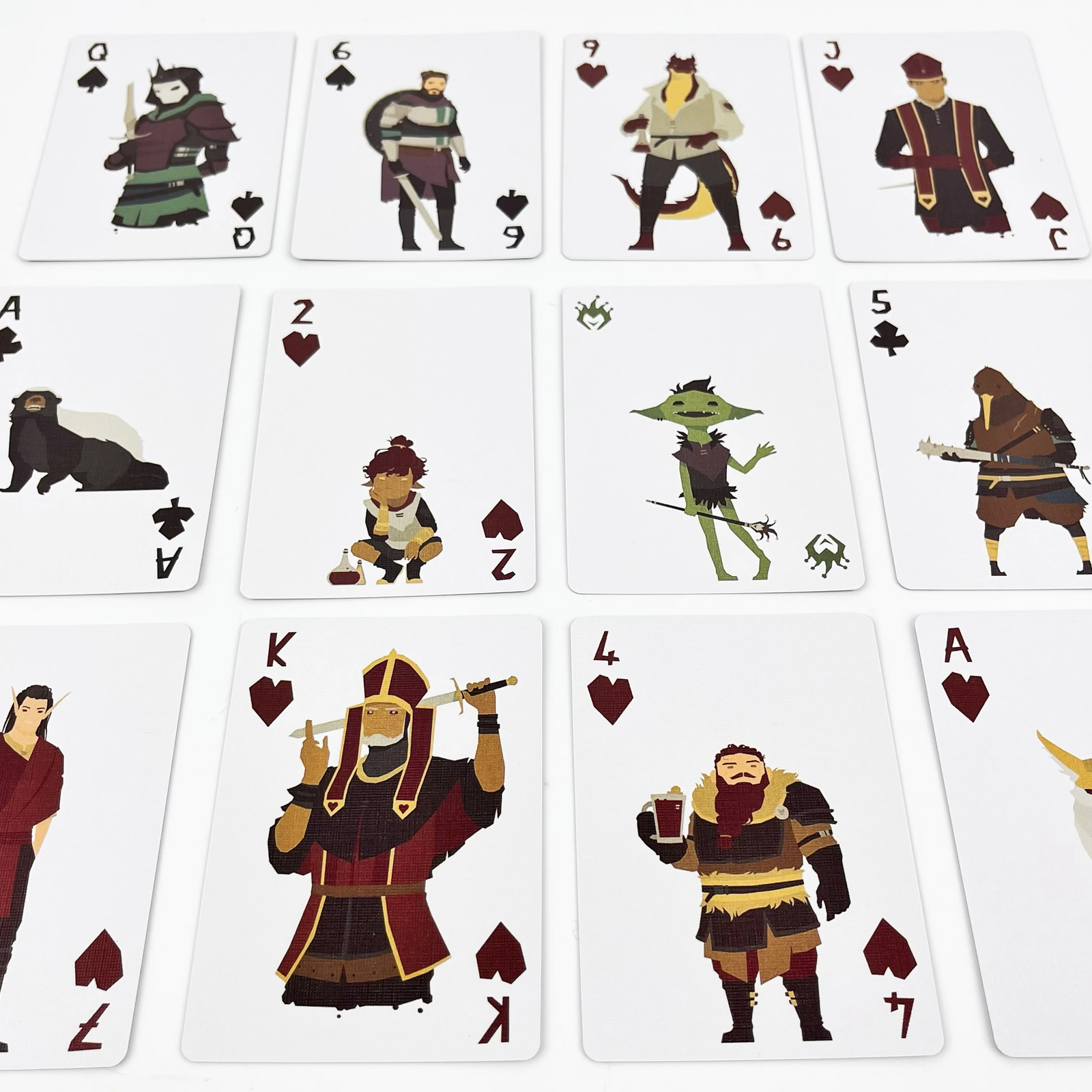 Regicide Cooperative Card Game Strategy Puzzle Board Game for 1-4 Players