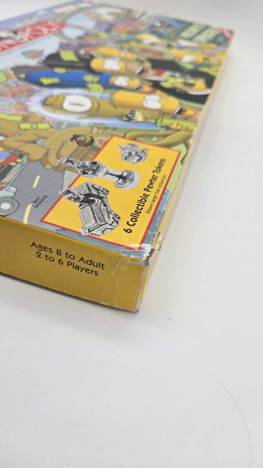 The Simpsons Monopoly Game Welcome To Springfield 2001 Complete Vtg Family Game