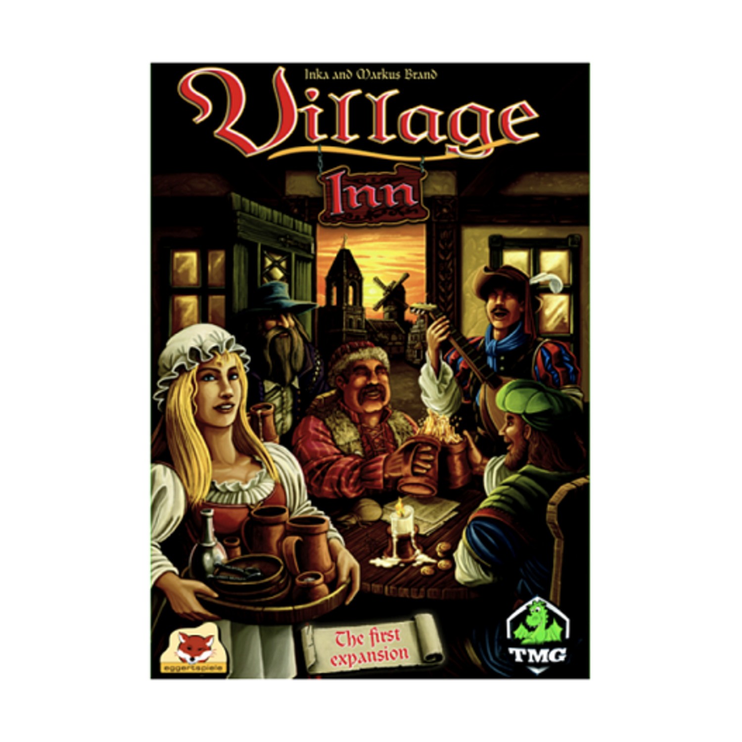 Tasty Minstrel Board Games Village Inn Expansion (1st) Box VG+/NM