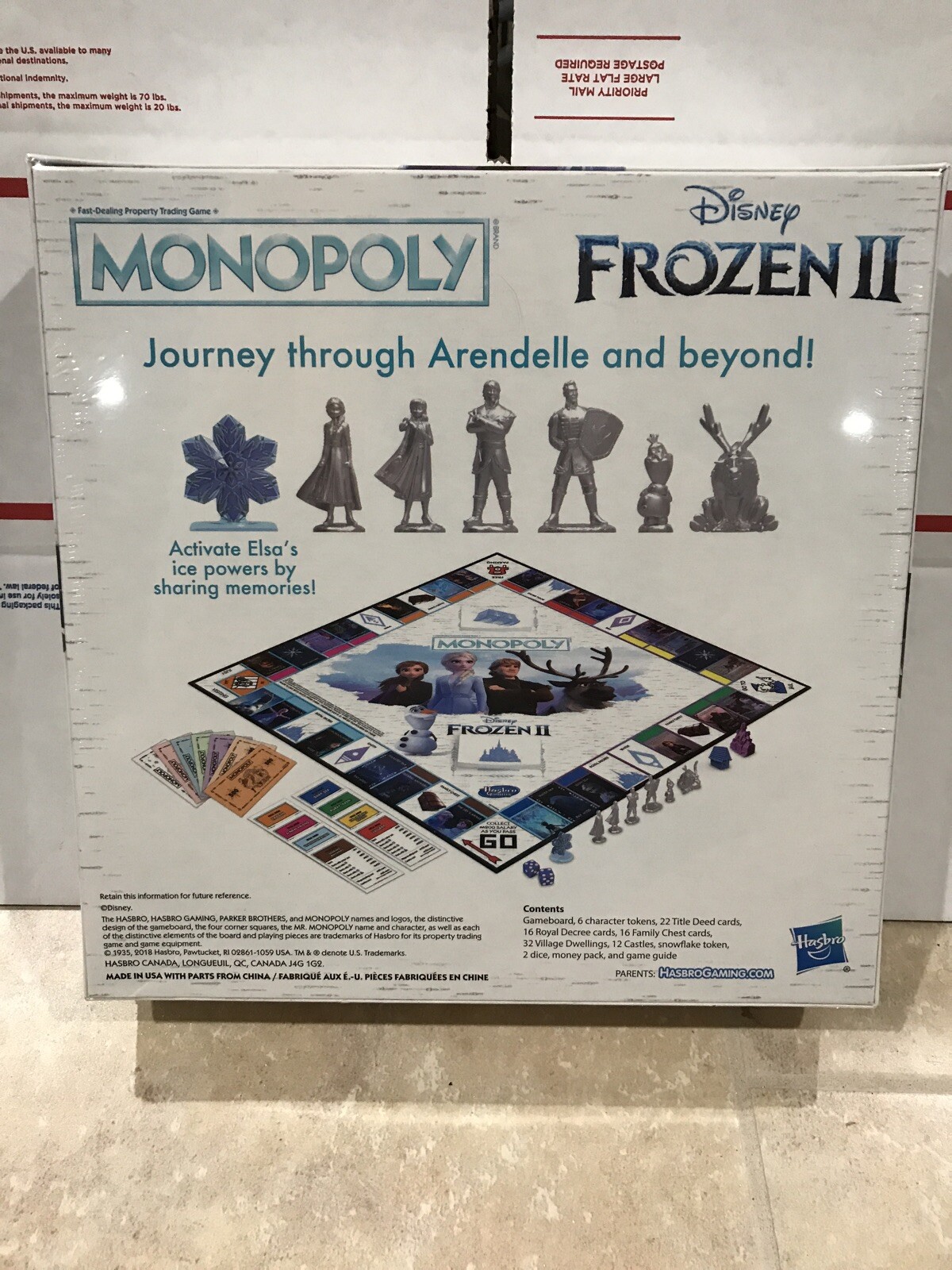 NEW SEALED! Disney Frozen 2 Monopoly! Toy Very Rare Elsa Anna Olaf Board Game