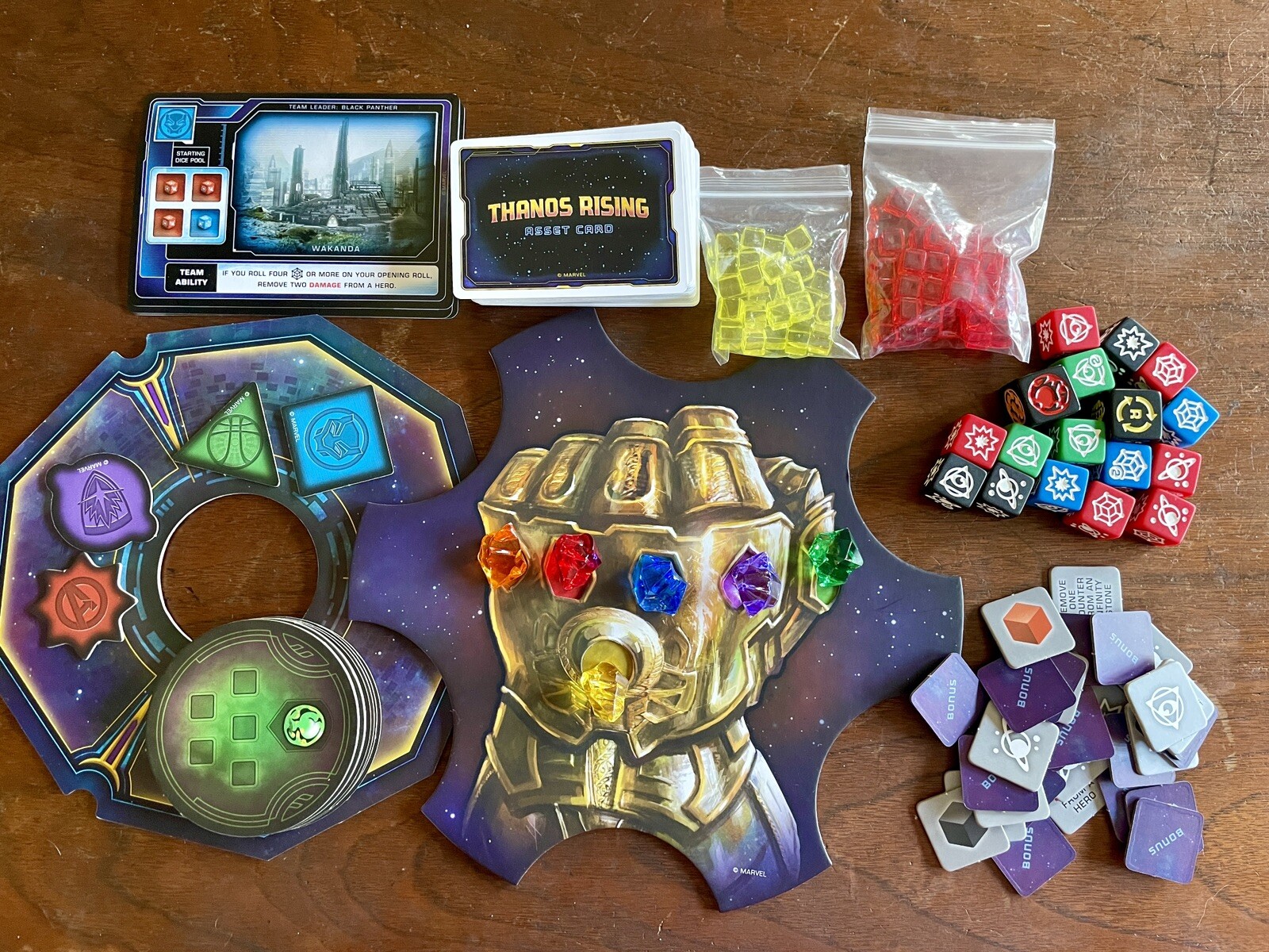 Thanos Rising Board Game – 100% Complete – Marvel Avengers Infinity War