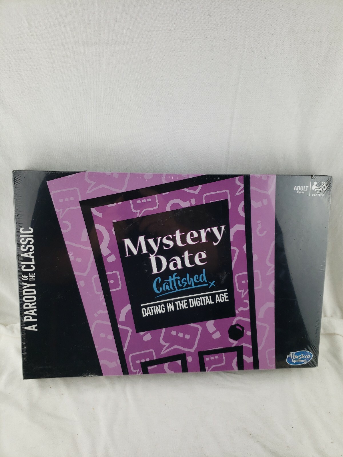 New, “Mystery Date – Catfished” 2018, Parody Board Game by Hasbro,Factory Sealed