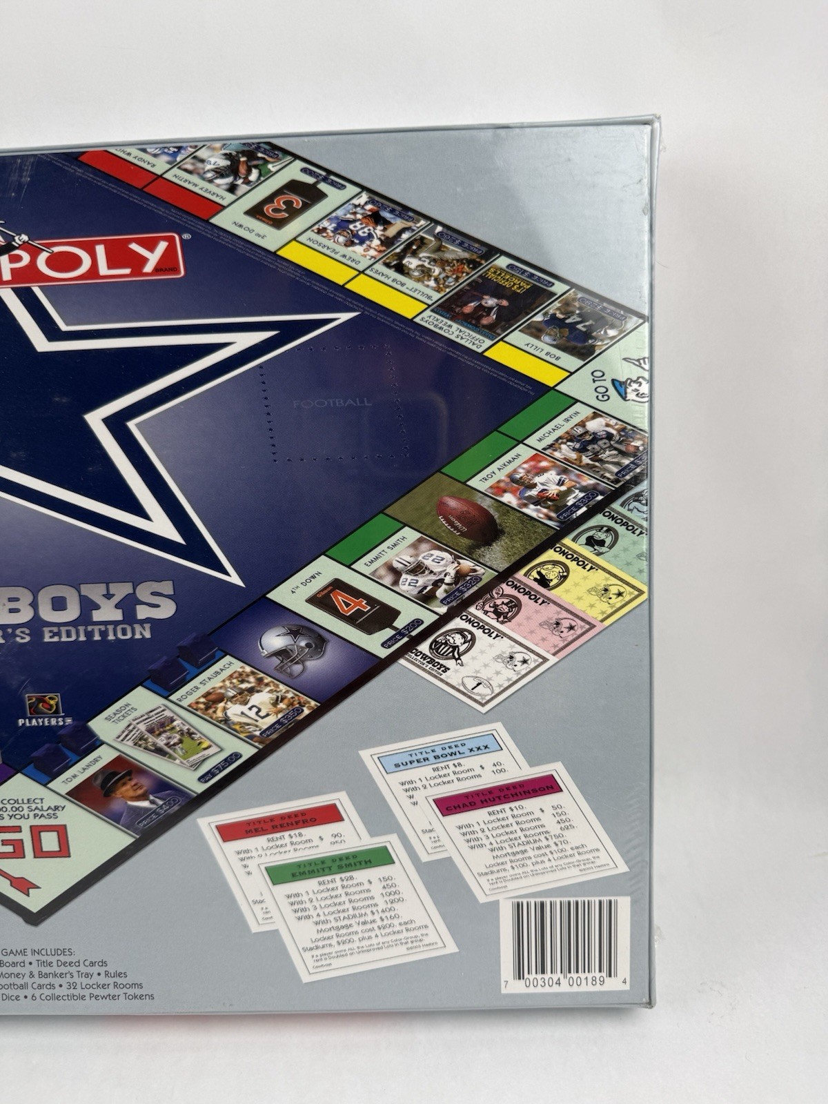 2003 Monopoly NFL Dallas Cowboys Collector’s Edition Board Game Sealed *Read*
