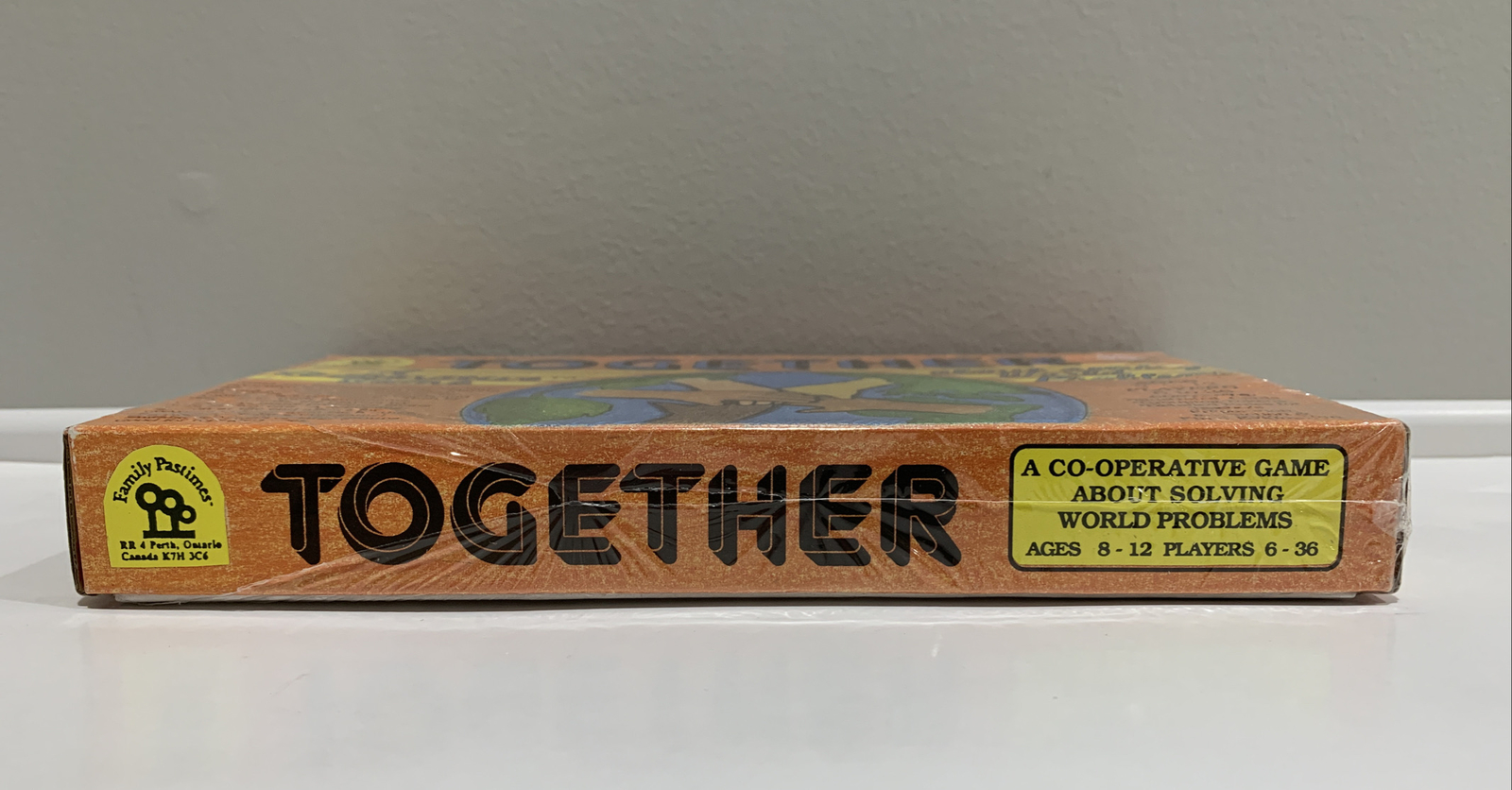 Family Pastimes Together Game, Ages 8-12, Problem Solving, NEW IN WRAPPER!