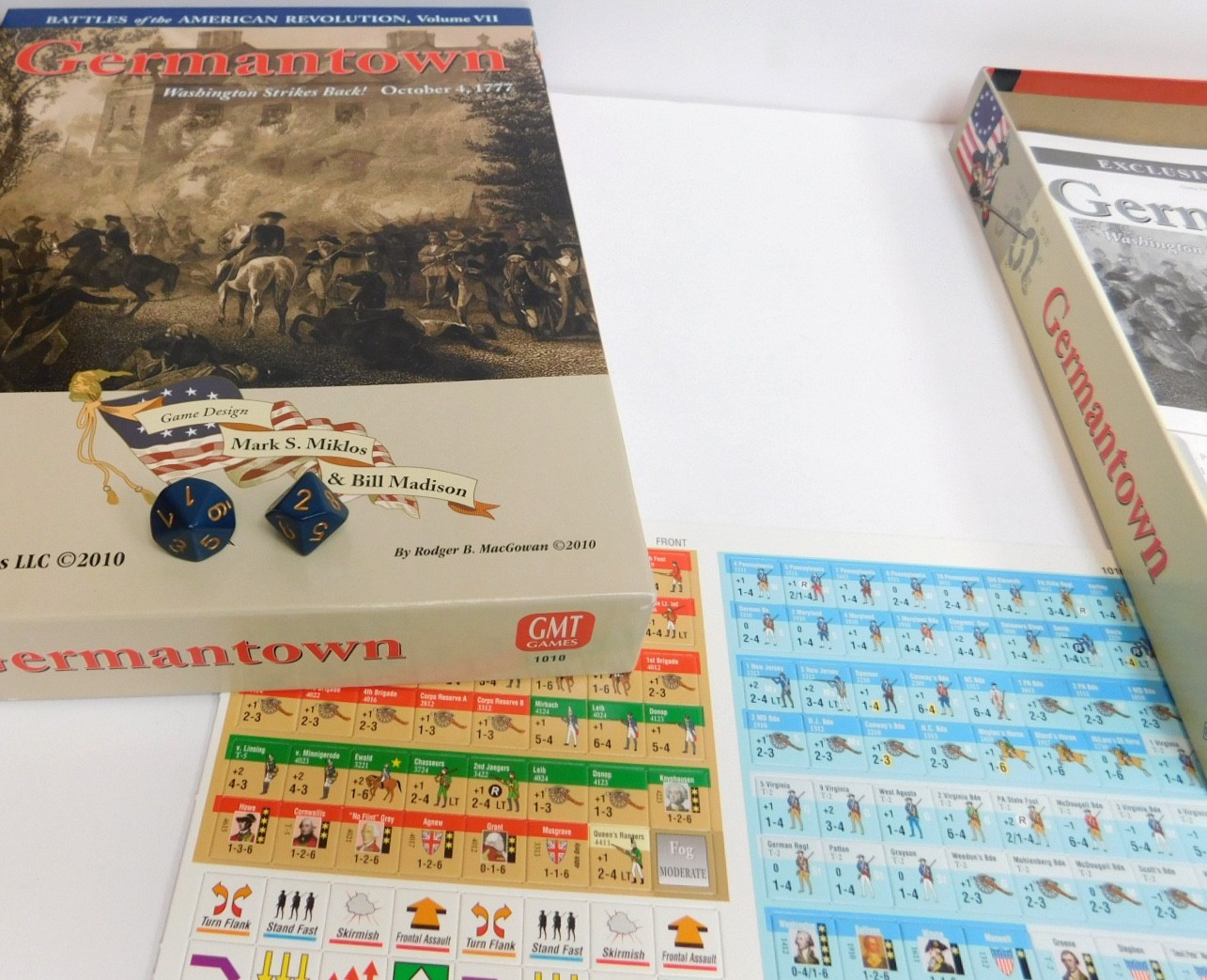 Germantown Battles American Revolution Series Volume V GMT NoRepl counters