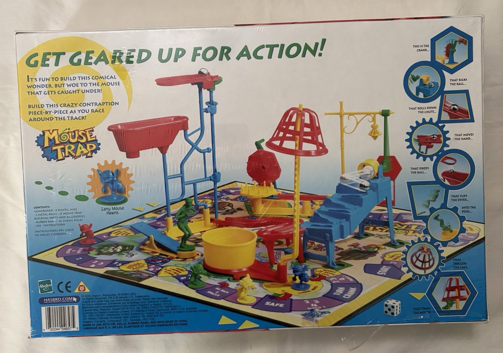 Milton Bradley Mouse Trap Board Game Brand New 2005 Made In USA