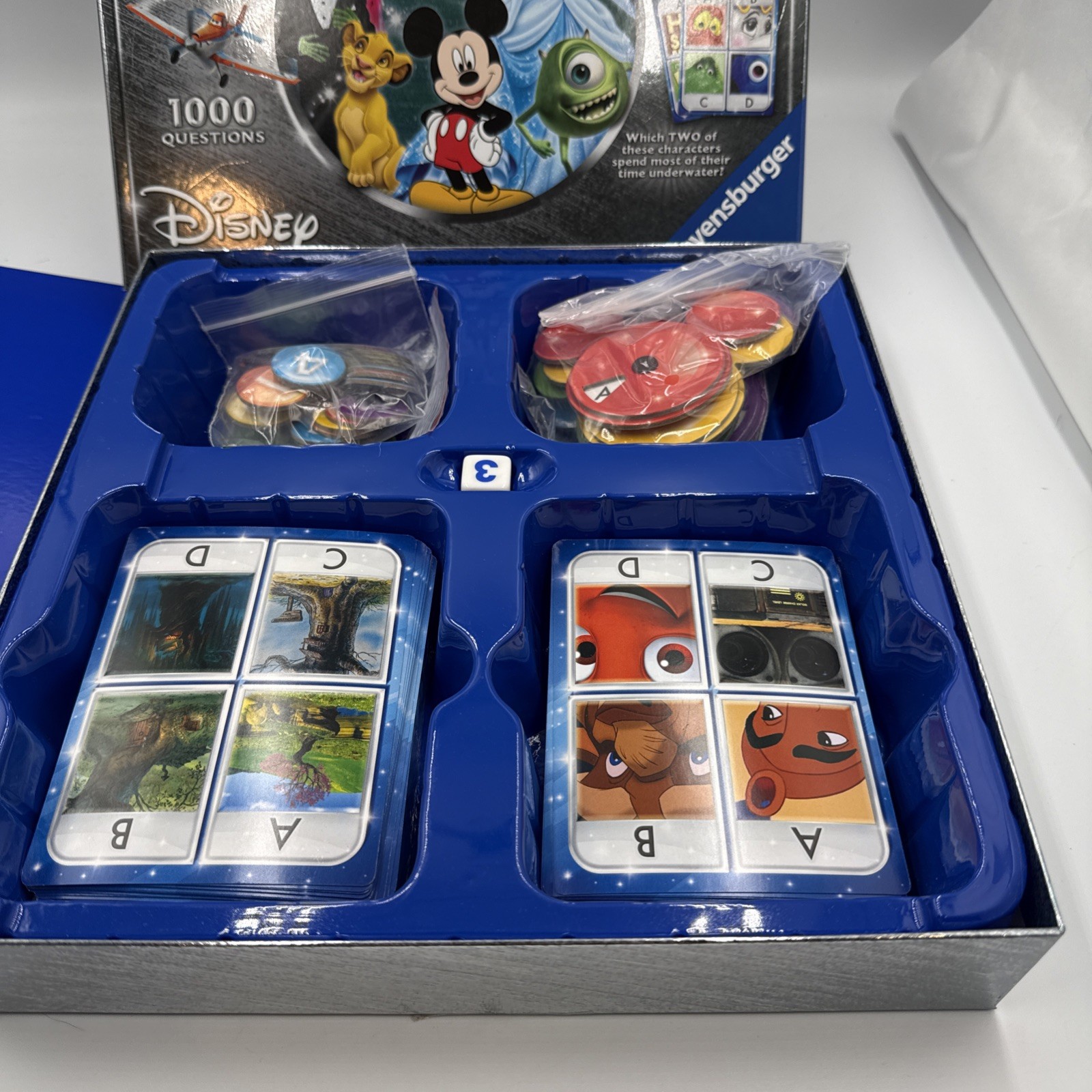 Ravensburger Pictopia Picture Trivia Disney Edition Board Game2-6 Players Age7+