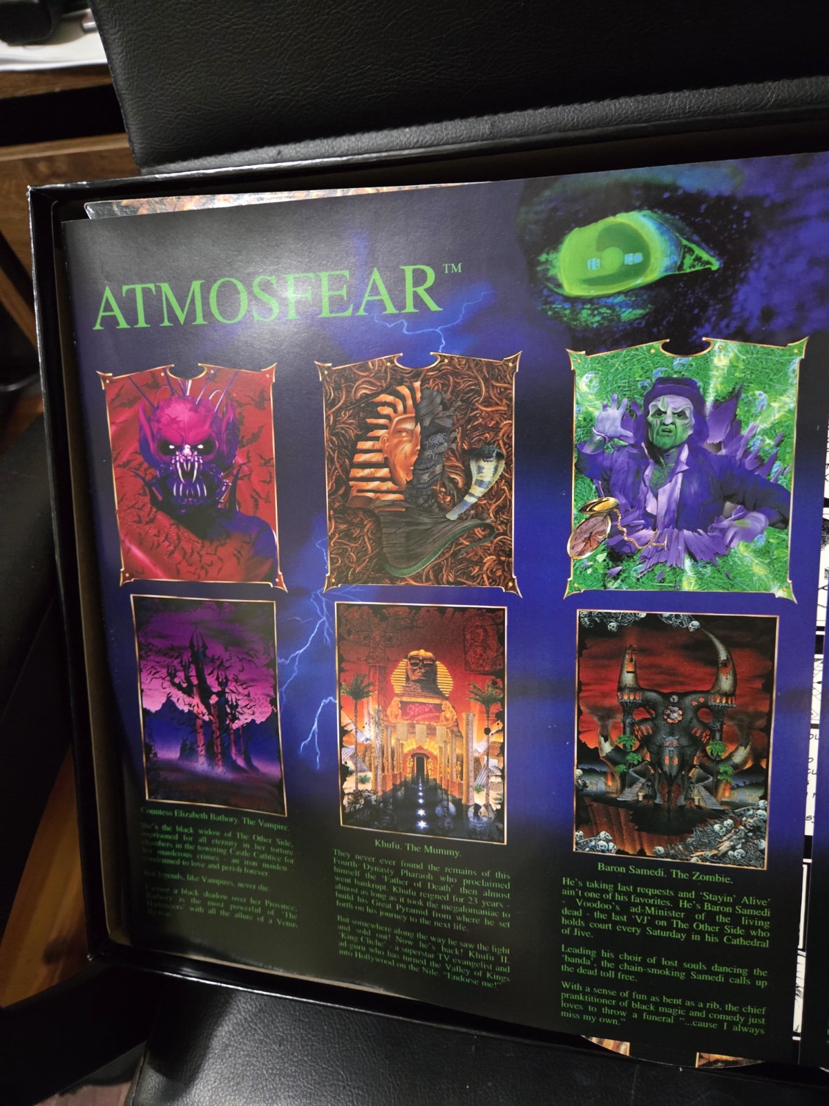 The Harbingers Atmosphere 1995 VHS Video Board Game New Open Box