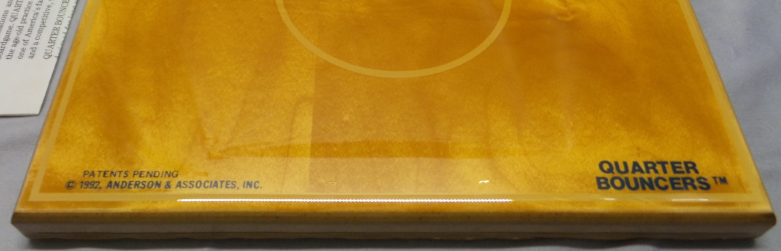 2-Shot Foul Quarter Bouncers coin game Basketball half-court MANCAVE-USED (READ)