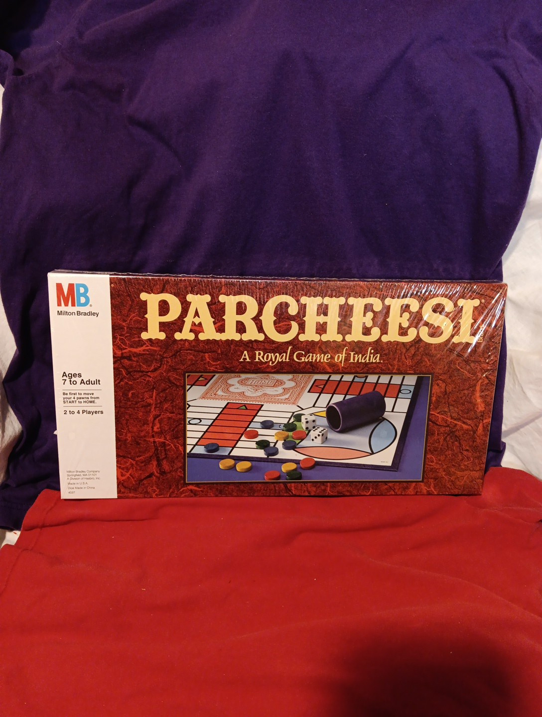 NEW SEALED 1989 Parcheesi Board Game A Royal Game Of India Fast Shipping