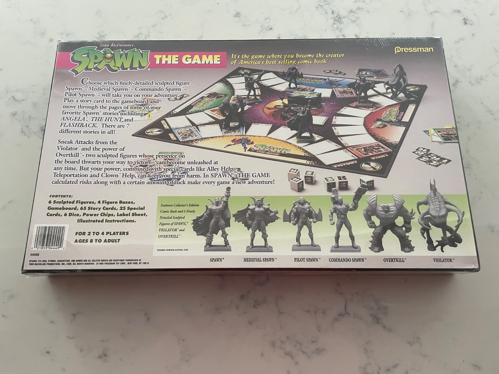 1995 Todd McFarlane’s Spawn The Game New Sealed