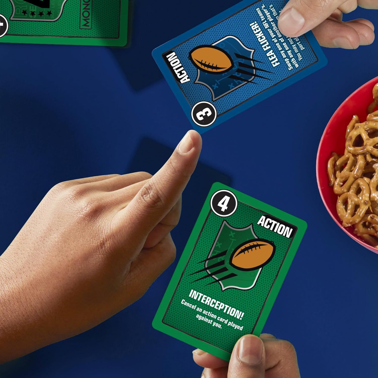 Deal NFL Edition Game | Officially Licensed NFL Card Game for Families and Kids
