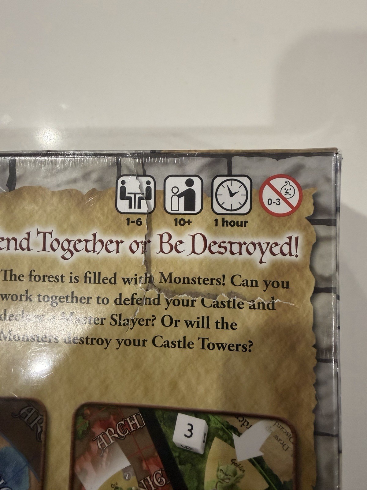 Fireside Games Castle Panic Cooperative Tower Defense Board Game 1-6 Players 10+