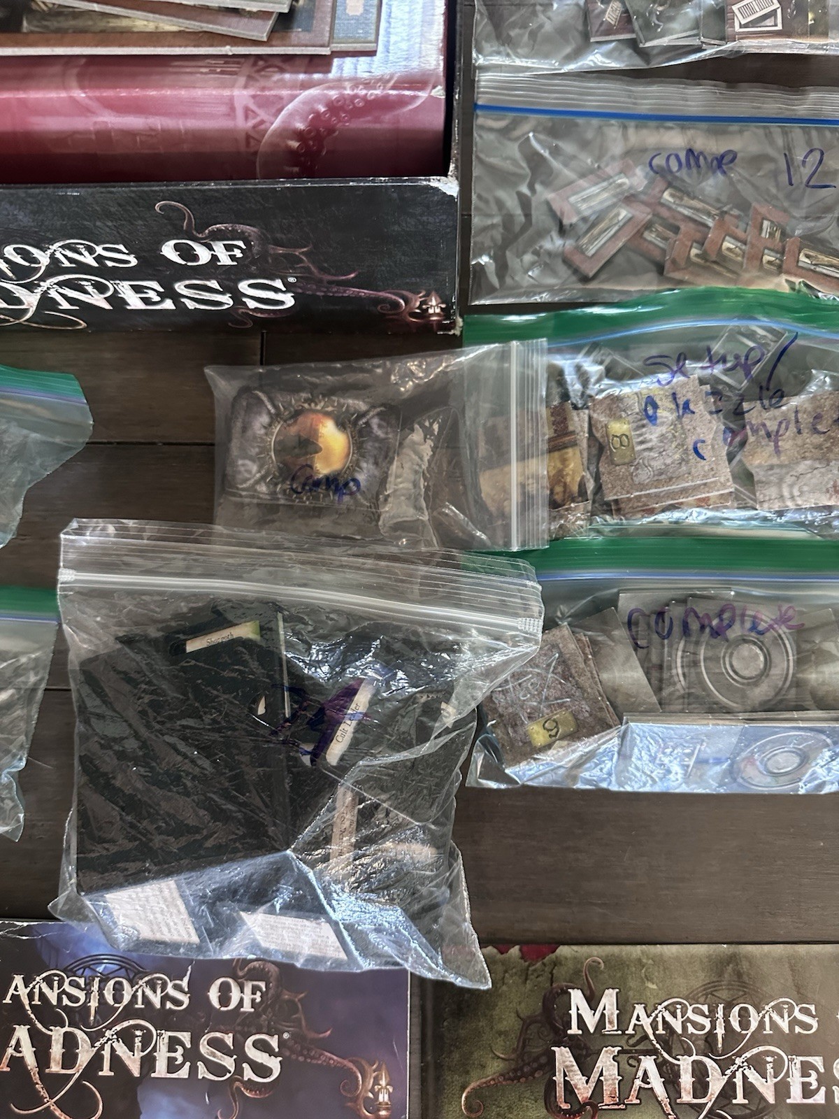 Mansions of Madness First Edition Board Game 2010 Fantasy Flight 98% Complete