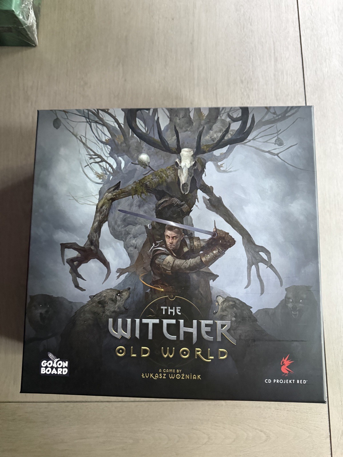 The Witcher Old World Deluxe w/minis + Kickstarter exclusives + Extra dice