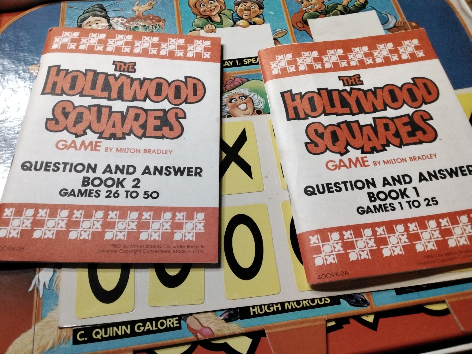 Milton Bradley The Hollywood Squares Board Game Ages 10 To Adult Vintage…