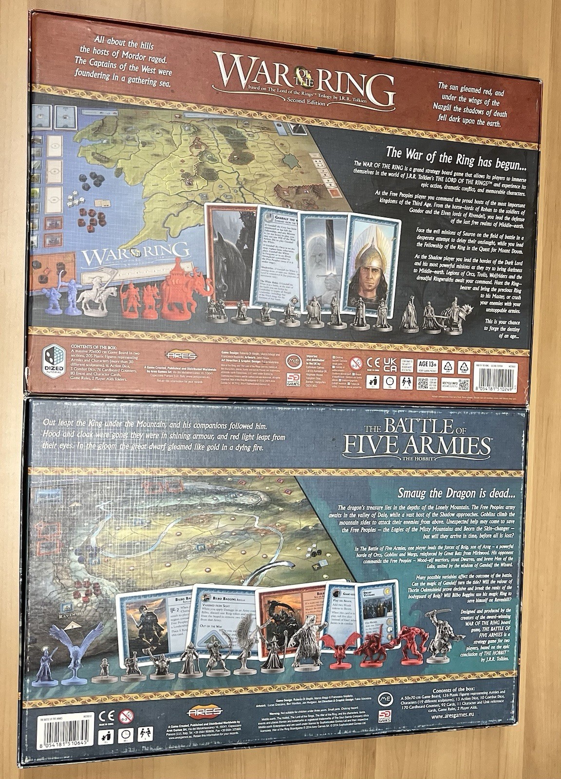 War of the Ring 2nd Edition And The Battle Of Five Armies Complete