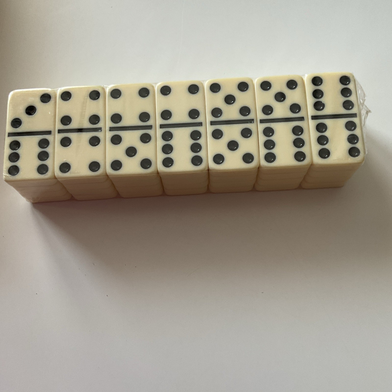 Vintage Double Six Dominoes Set Featuring 28 Tiles Packaged In A Wooden Case