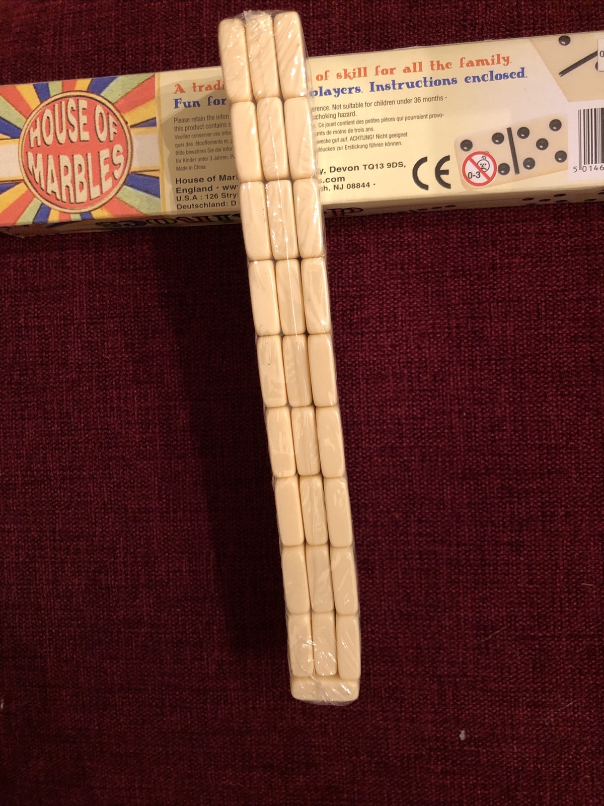 House Of Marbles DOMINOES Classic Family Game – New