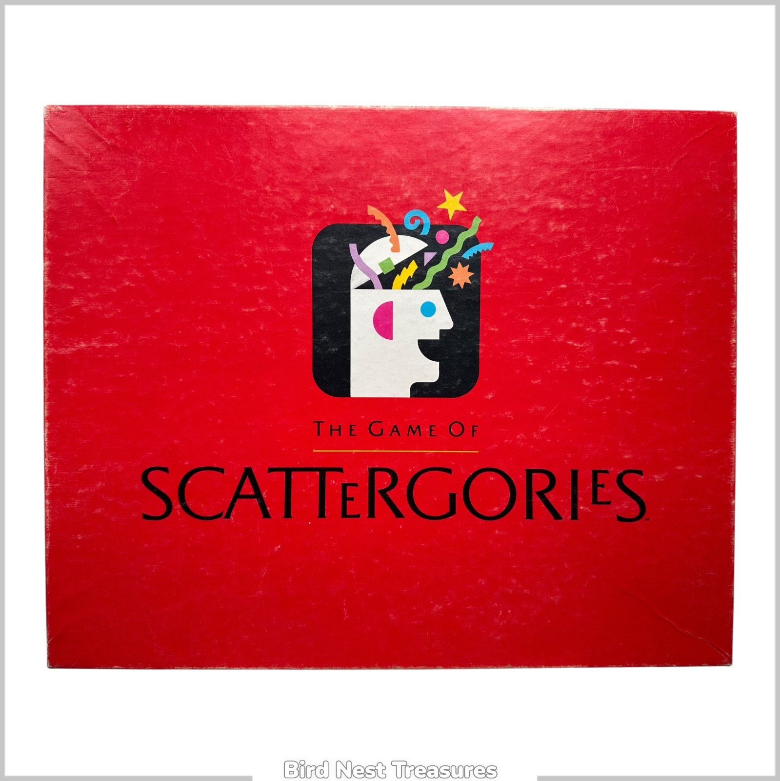Milton Bradley 1988 THE GAME OF SCATTERGORIES—100% Complete w/ Original Box NM
