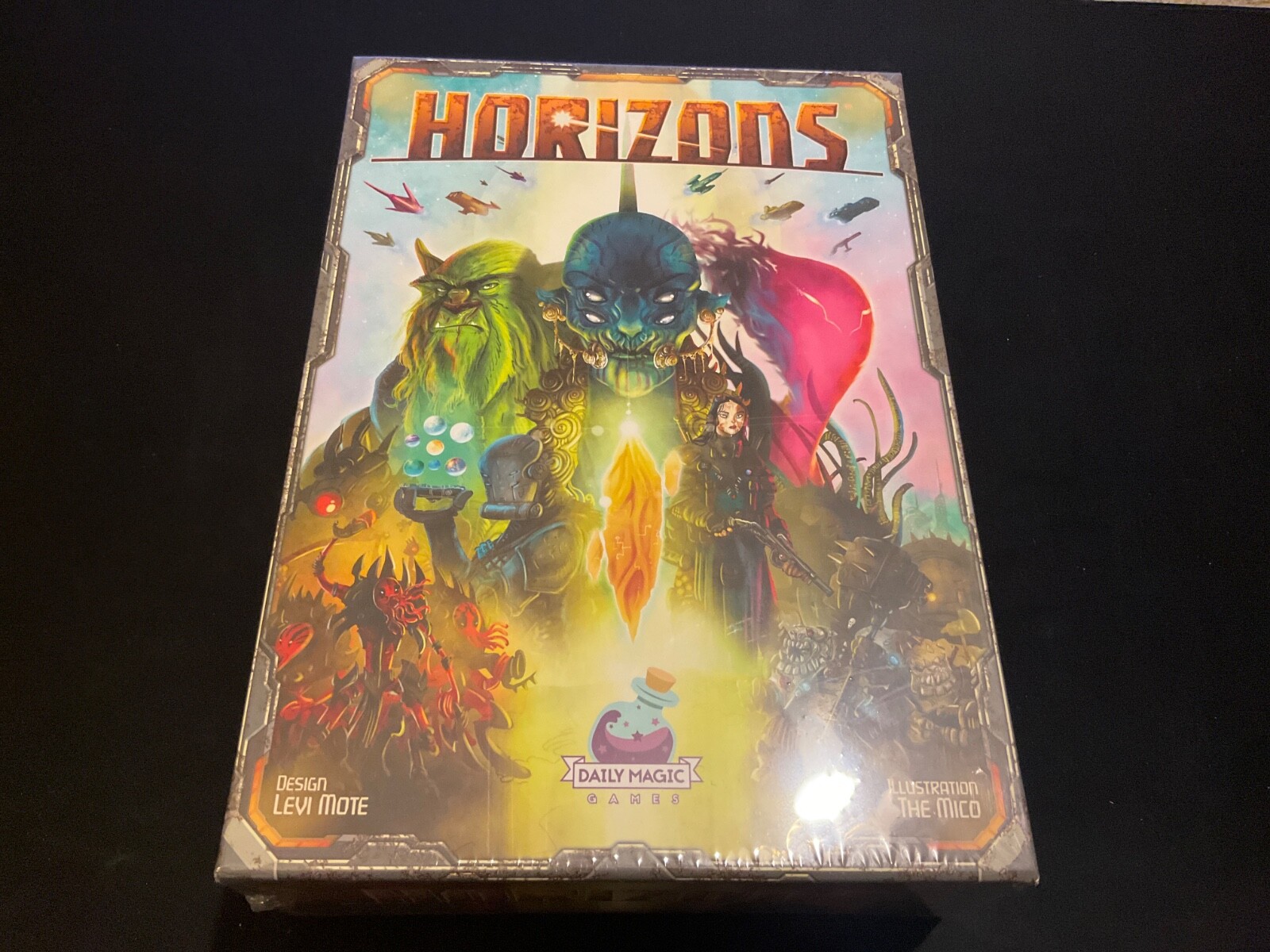 Horizons Board Game By Daily Magic 2018, Space Theme, Factory Sealed – NEW
