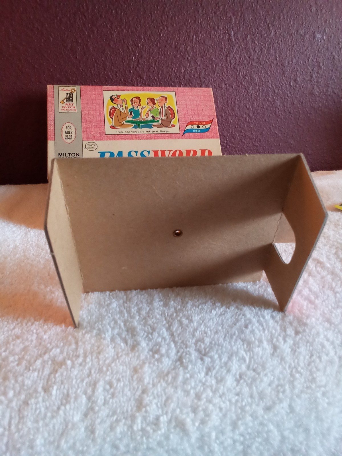 Vintage 1963 Volume 3 Milton Bradley Password Game #4260 Complete Game!