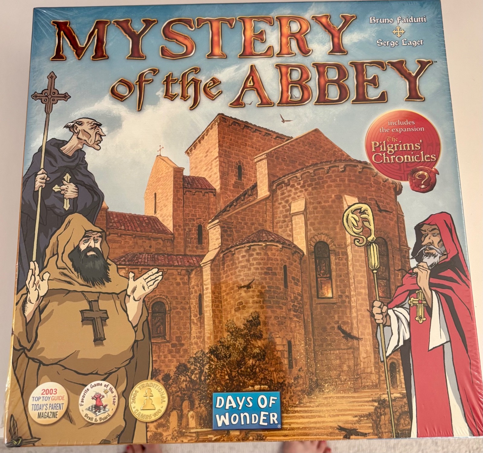 Mystery At The Abbey Board Game Award Winner 2003 Days Of Wonder Complete