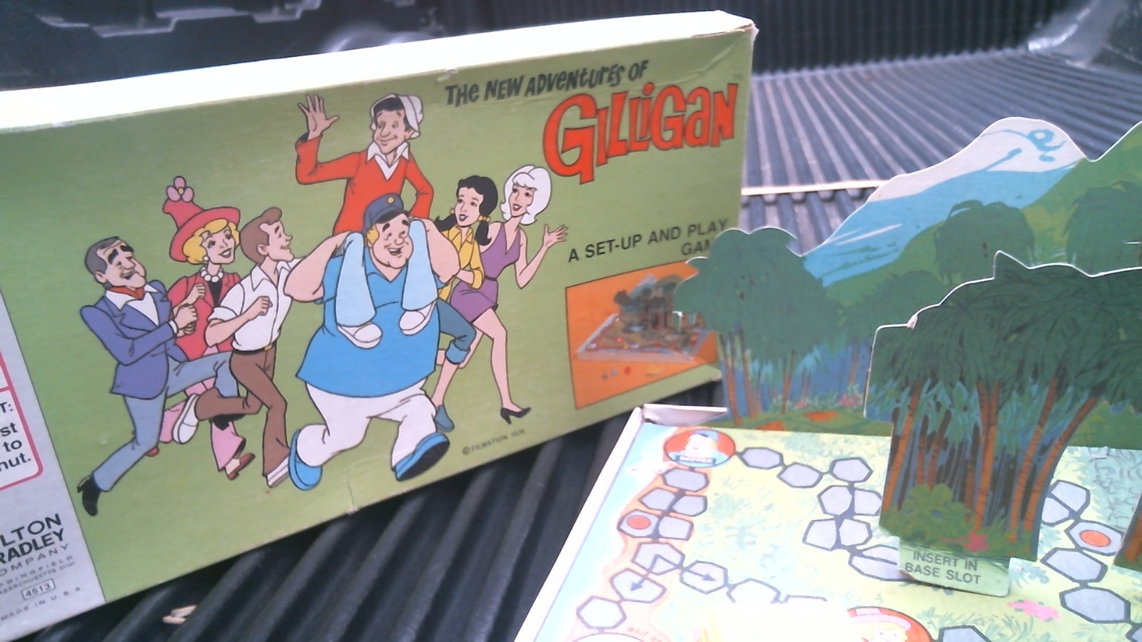 Milton Bradley Gilligan Island Board Game Filmation 1974