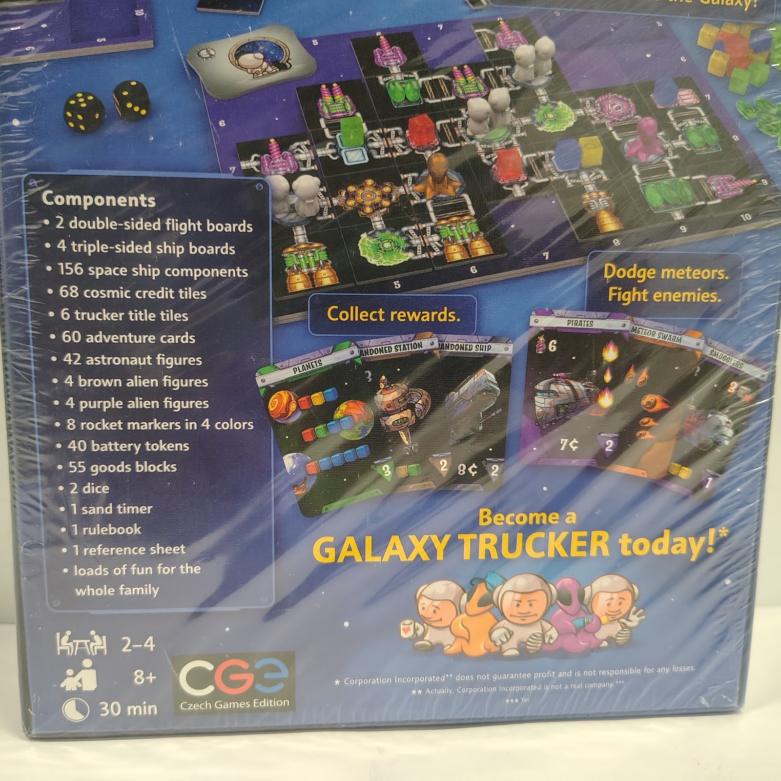 Galaxy Trucker Board Game Czech Games Edition NEW FACTORY SEALED