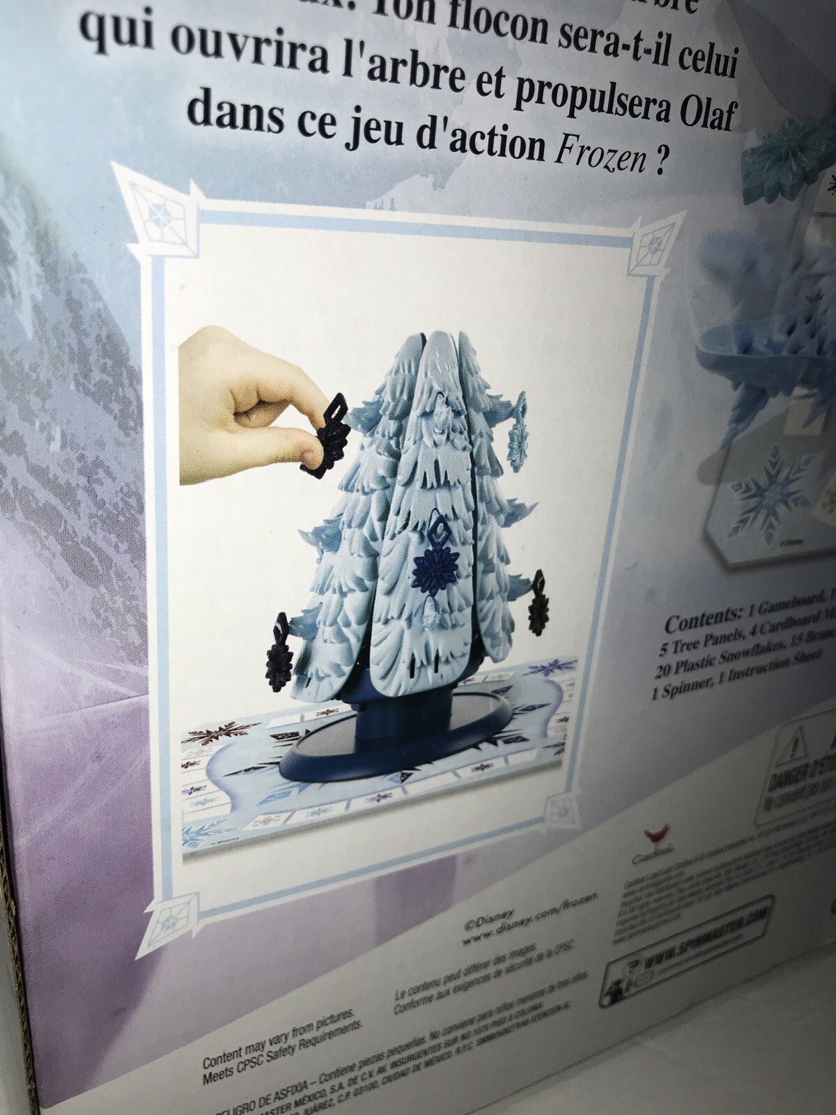 Disney Frozen Frantic Forest Olaf Game By Cardinal New
