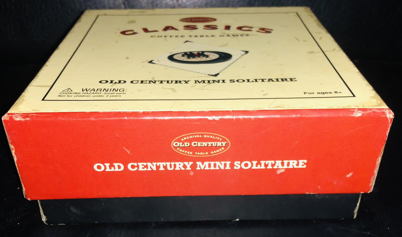 Old Century CLASSICS Coffee Table Games MINI SOLITAIRE COMPLETE