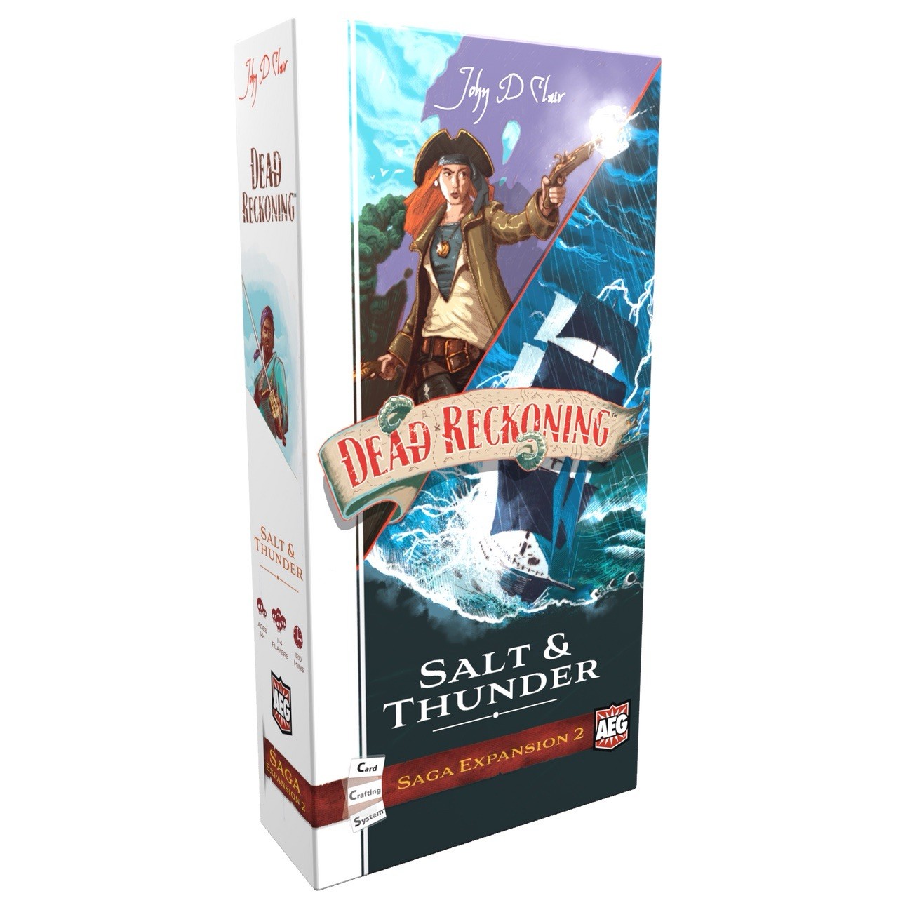 SEALED AEG Dead Reckoning Board Game Salt Thunder Saga Expansion #2