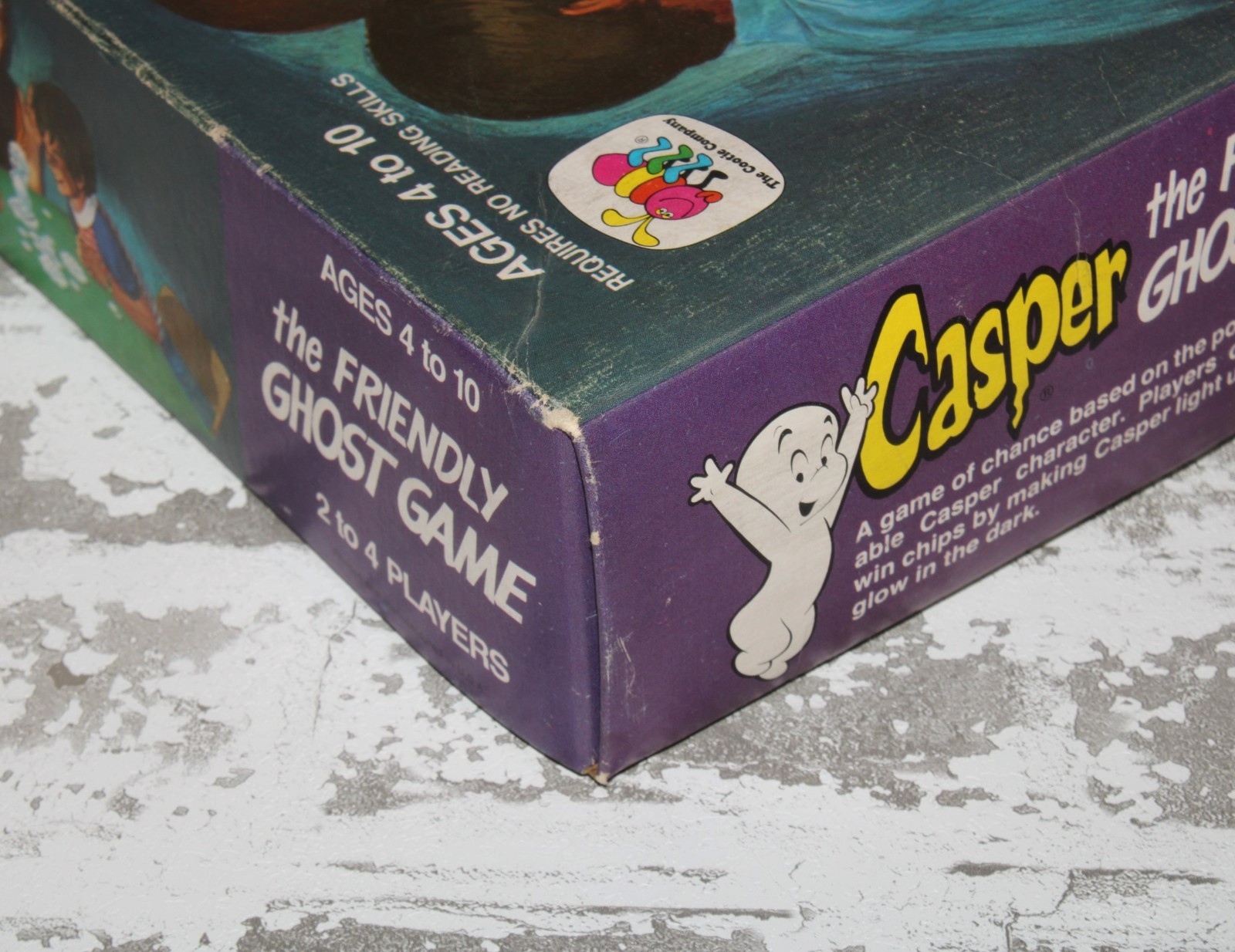 VTG 1974 Casper The Friendly Ghost Game #360 Schaper Glow In Dark READ