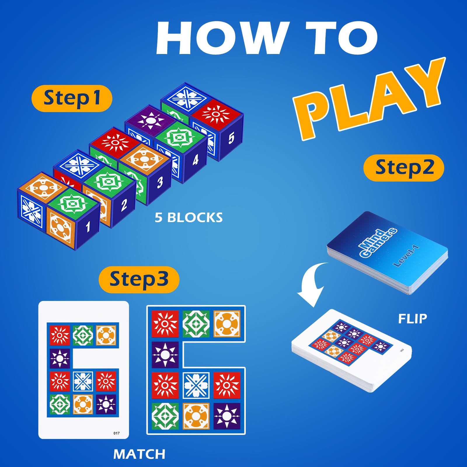 Puzzle Matching Block Game Visual Recognition Family Board Game Problem Solving