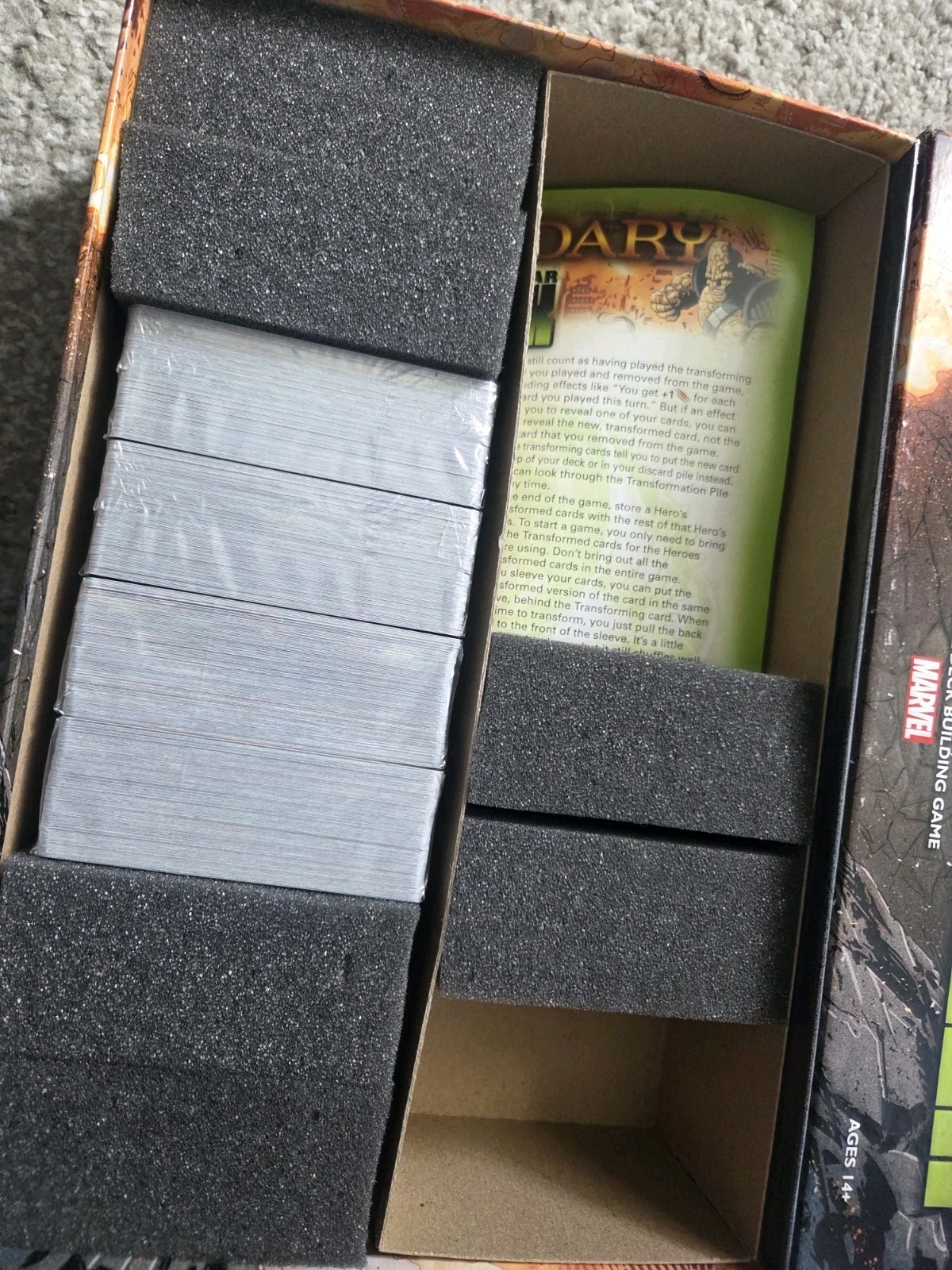 Upper Deck Marvel Legendary World War Hulk Card Game Expansion – Cards Sealed