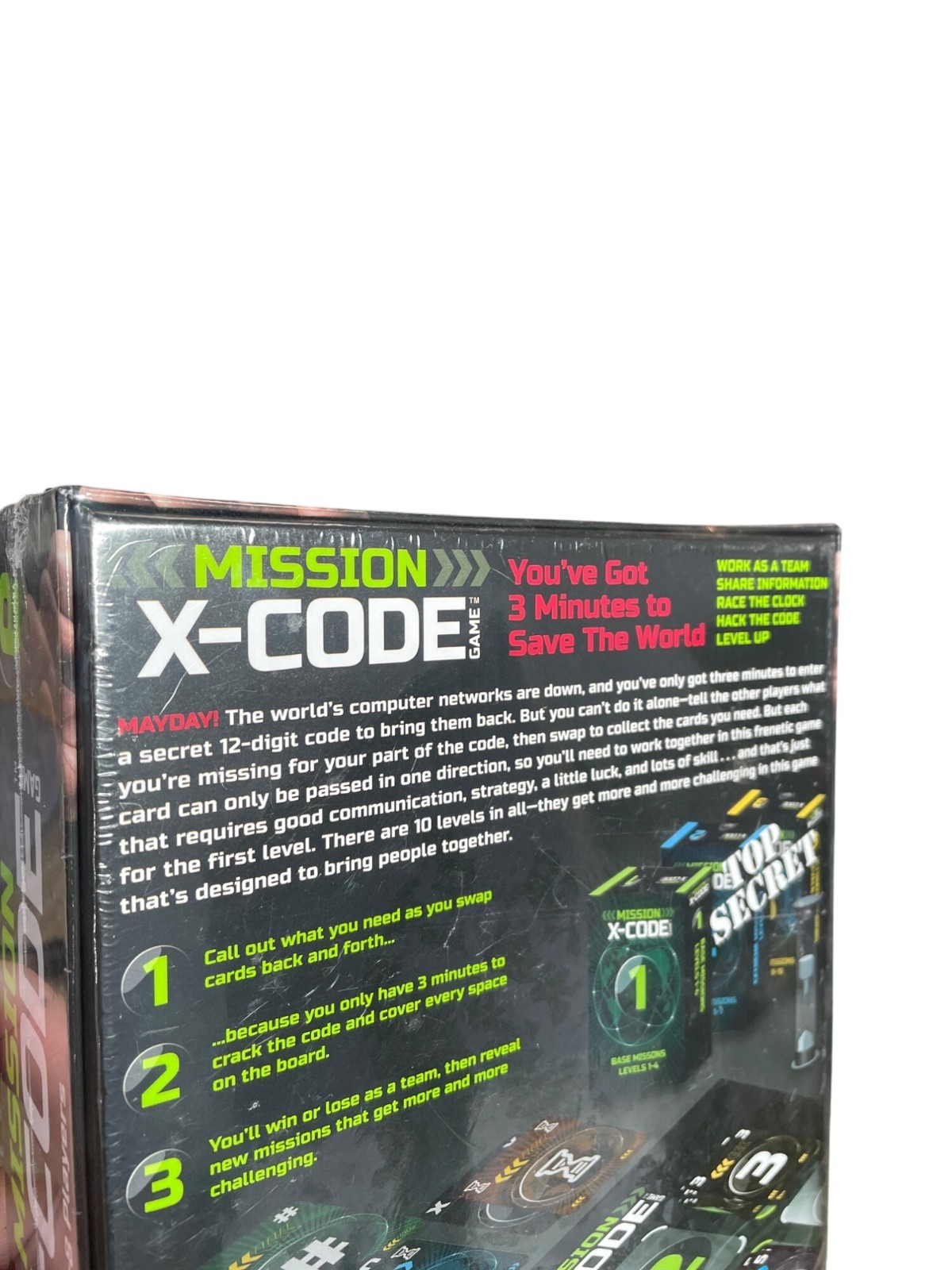 Mission X-Code Board Game By Amigo Games Unused in sealed box SKU 9346