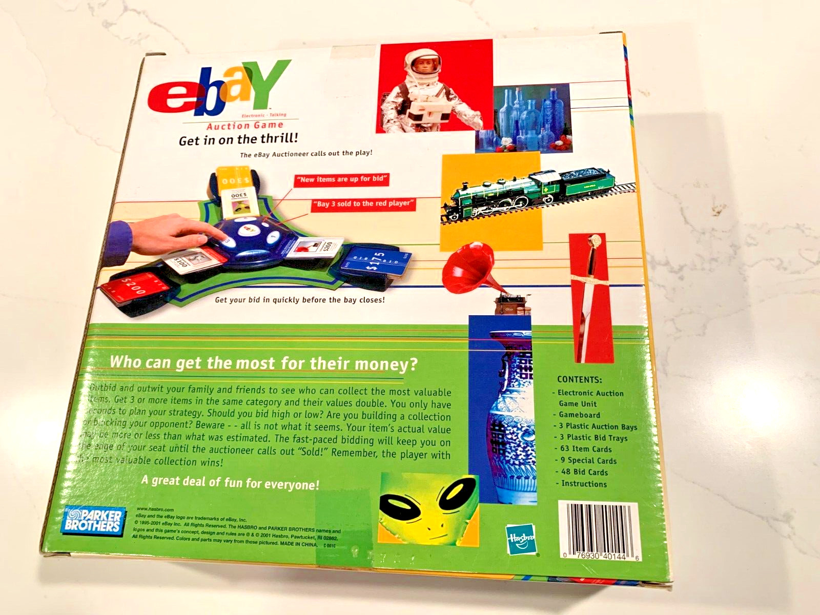 Hasbro Ebay Electronic Talking Auction Game NIB no computer needed