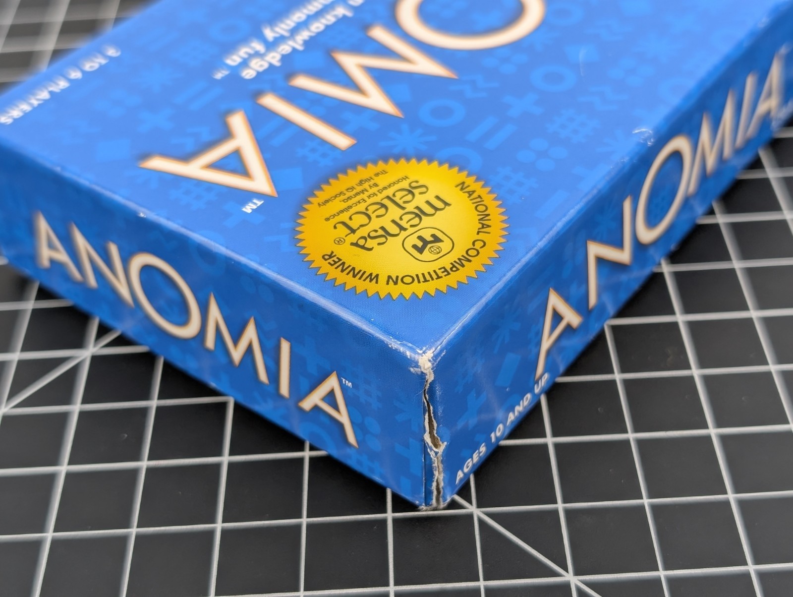 Anomia Card Game – 2012 – Award Winning – Ages 10+ NEW OPEN BOX